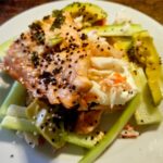 Baked Salmon Sushi Stack